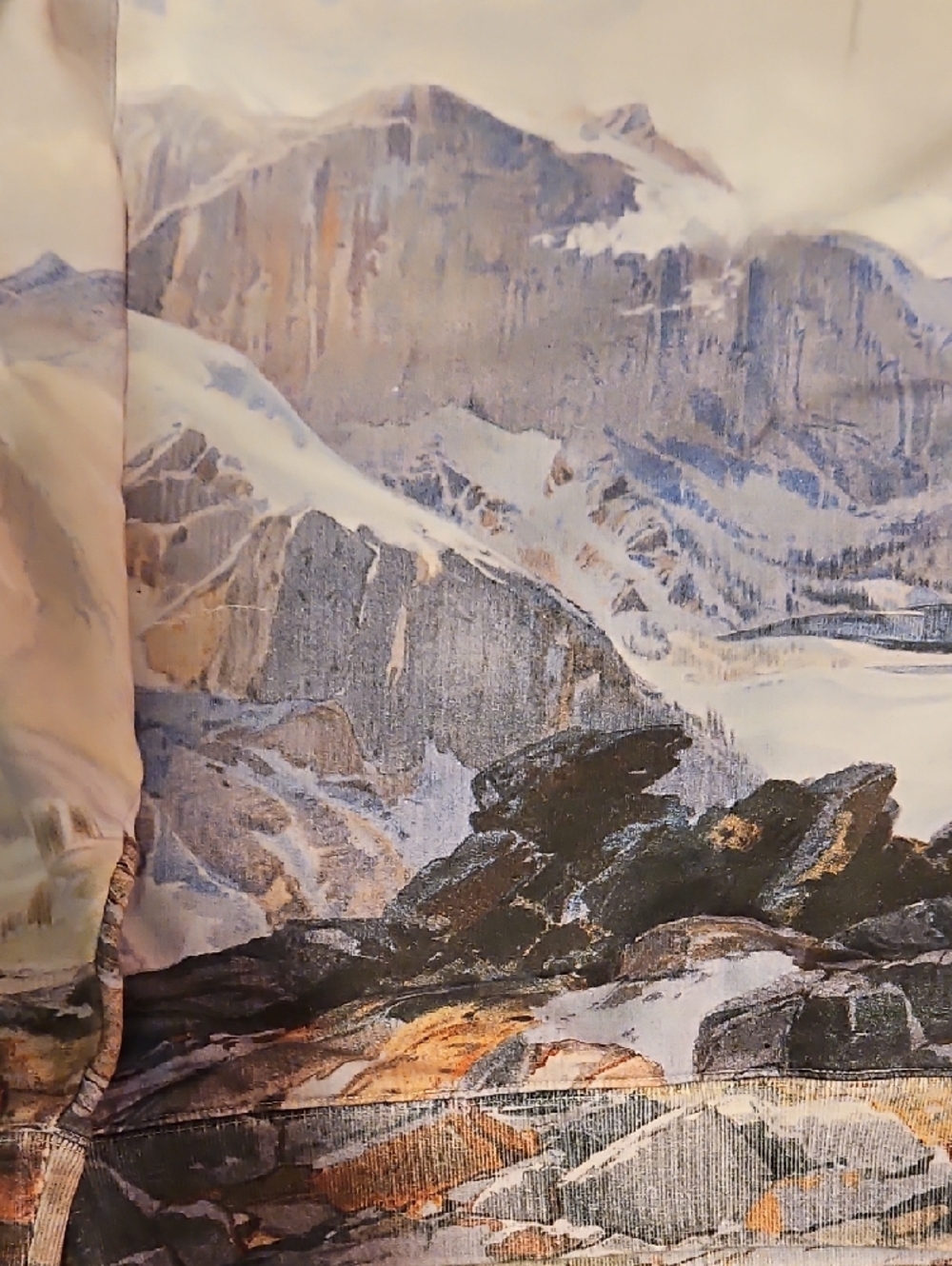 Kith Limited Pastel Mountain Landscape Crewneck Sweater S. M Oversized Fit - Picture 7 of 15
